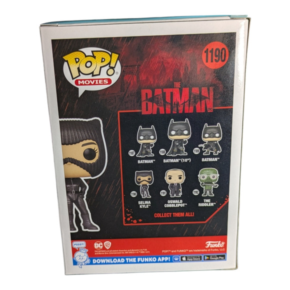 Funko Pop! Movies: The Batman - Selina Kyle #1190 Vinyl Figure NIB - Picture 4 of 7